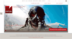 Desktop Screenshot of criticalsoftware.com